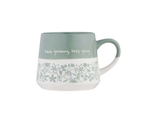 Price & Kensington Keep Growing Keep Going  Mug 450ml Keans Claremorris