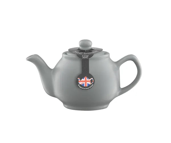 Price & Kensington Matt Grey 2cup Teapot Keans Claremorris