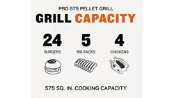 Traeger Pro D2® 575 Pellet Grill - WiFi Enabled PRO 575 BLACK