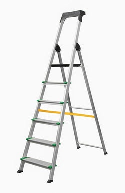 Probuild 6 Thread Aluminium Trade Step Ladder Keans Claremorris