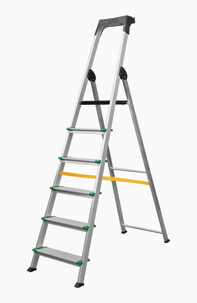 Probuild 6 Thread Aluminium Trade Step Ladder Keans Claremorris