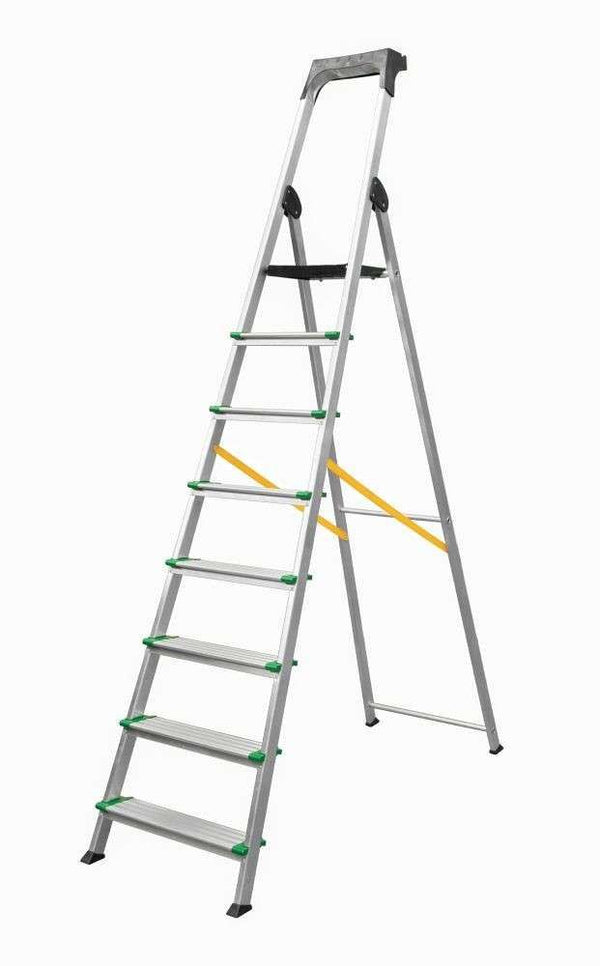 Probuild 8 Tread Aluminium Trade Step Ladder Keans Claremorris