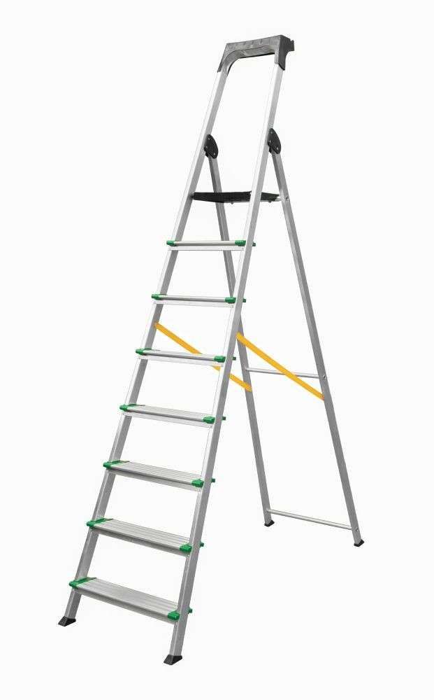 Probuild 8 Tread Aluminium Trade Step Ladder Keans Claremorris