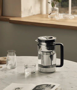 Aarke Purifier Large Glass Water Filter Pitcher 1.66L