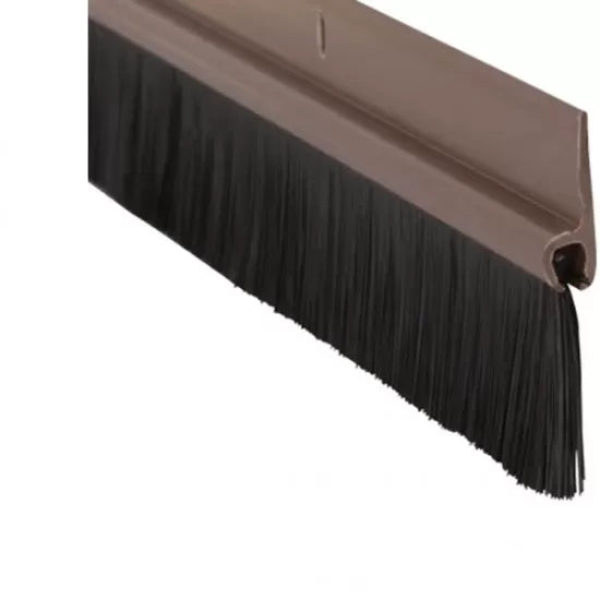 Pvc Brush Bottom Door Seal,914mm,Brown Keans Claremorris
