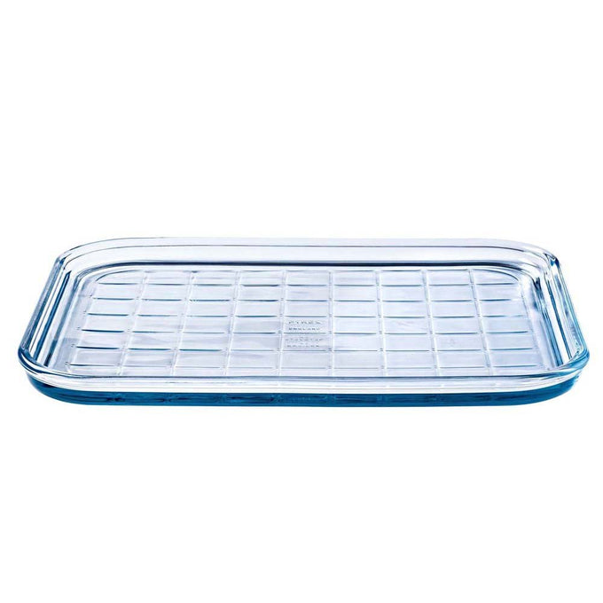 Pyrex 35x26cm borosilicate glass baking tray, scratch-resistant, oven and freezer safe – Keans Claremorris