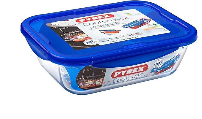 Pyrex Cook & Go Rectangular Dish 30x23x9cm 3.3L Keans Claremorris