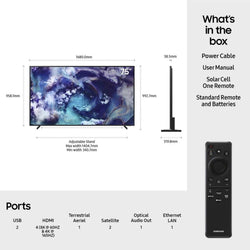 Samsung QE85QN900FTXXU 85" 8K Neo QLED Glare Free with AI Upscaling & Dolby Atmos® TV
