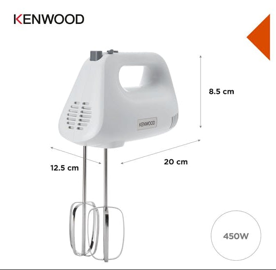 Kenwood Lite Hand Mixer | HMP30.A0WH | White - Image 5
