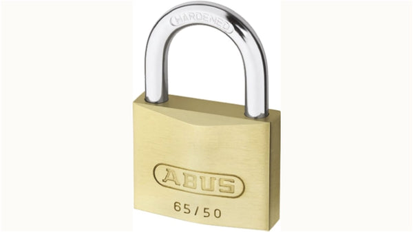 Compact Brass Padlock Ka6501 with 4-pin cylinder, anti-pick cam, corrosion-resistant, weatherproof – Keans Claremorris