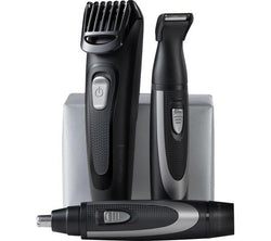 REMINGTON The Works MB905 6-piece Beard Trimmer Kit - Black & Grey | Keans Claremorris