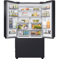 Samsung American Style Fridge Freezer Black RF24BB620EB1EU, spacious double door fridge, available at Keans Claremorris