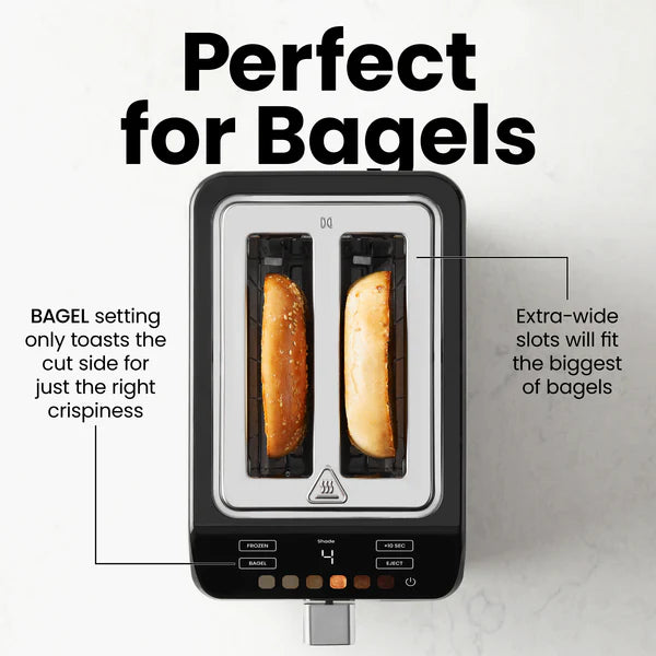 Chefman Smart Touch 2 Slice Toaster| RJ31-SS-T-2S-UK - Image 3