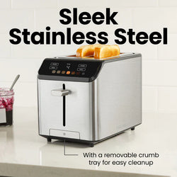 Chefman Smart Touch 2 Slice Toaster| RJ31-SS-T-2S-UK
