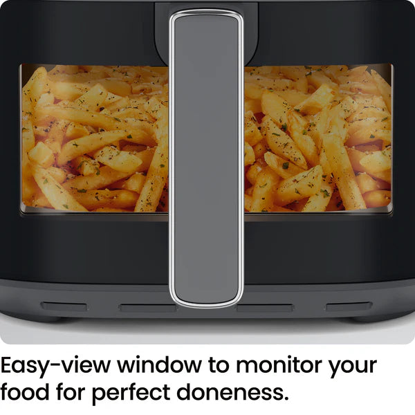 Chefman AirFryer Turbo Fry Touch 6 ltr - Easy View Window| RJ38-6TW-BLK - DS-UK - Image 4