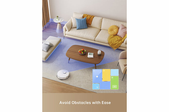 Dreame Robot Vacuum Robotic Vac L10s Pro Gen 2 - White | RLL42SDA - Image 8