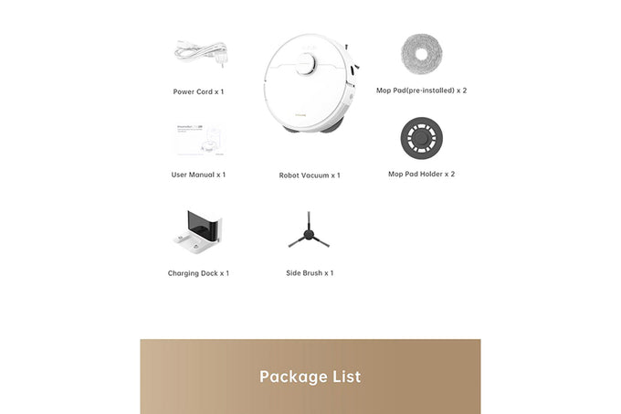 Dreame Robot Vacuum Robotic Vac L10s Pro Gen 2 - White | RLL42SDA - Image 7