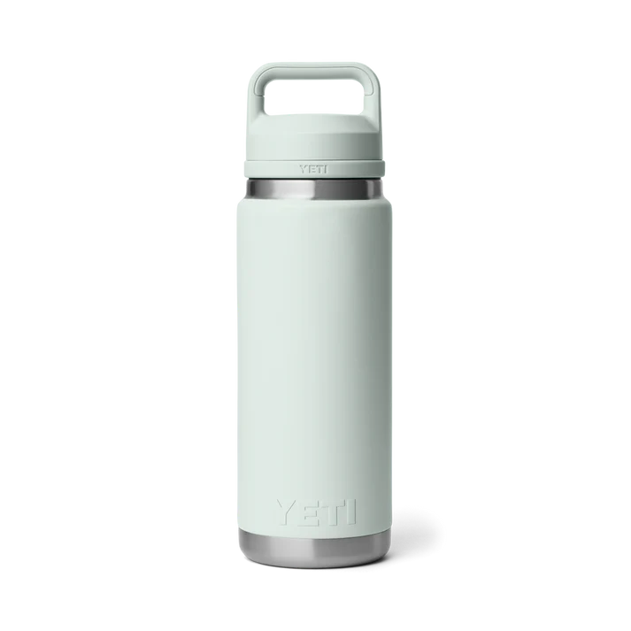 Yeti Rambler 26 oz bottle in Ridgeline color with chug cap and stainless steel accents