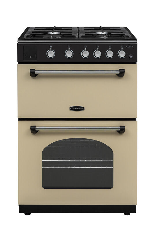 Rangemaster 128070 CLASSIC 60 NG Cream / Chrome | CLA60NGFCR/C/WR Keans Claremorris