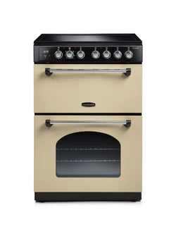 Rangemaster CLA60ECCR/C 128110 Classic 60cm Ceramic Cooker - CREAM/CHROME