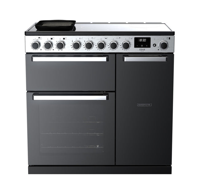 Rangemaster Induction Edge Deluxe Black Glass Keans Claremorris