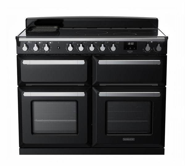 Rangemaster Induction Estel Deluxe 110cm Slow Cook Oven Chrome Trim Keans Claremorris