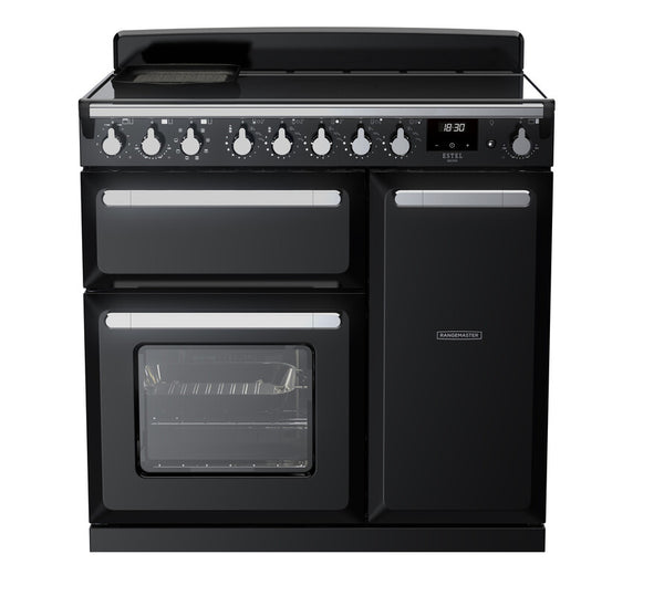Rangemaster Induction Estel Deluxe 90cm Chrome Trim Keans Claremorris