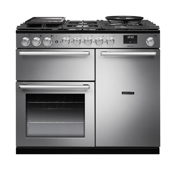 Rangemaster Nexus Dual Fuel 100cm Chrome Trim Keans Claremorris
