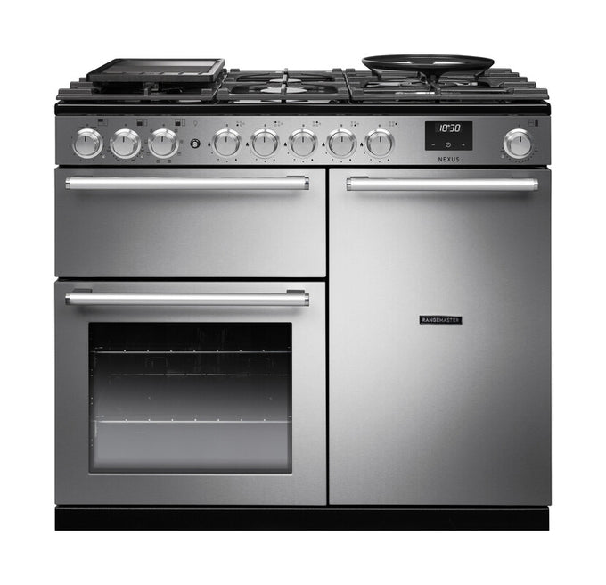 Rangemaster Nexus Dual Fuel 100cm Chrome Trim Keans Claremorris