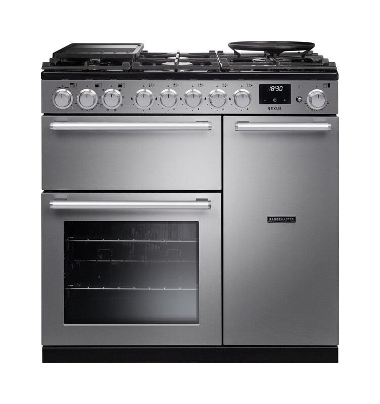 Rangemaster Nexus Dual Fuel 90cm Chrome Trim Keans Claremorris