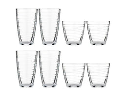 Ravenhead Essentials Swirl Tumbler Set 8 Piece Keans Claremorris