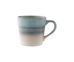 Reactive Fade Blue Mug, 400ml stoneware, microwave & dishwasher safe, unique glaze finish – Keans Claremorris