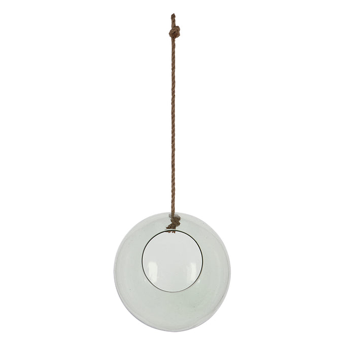 Recycled Glass Ball Hanger L Keans Claremorris