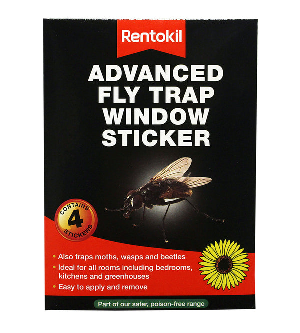 Rentokil 4 PCE Advanced Window Fly Trap Keans Claremorris