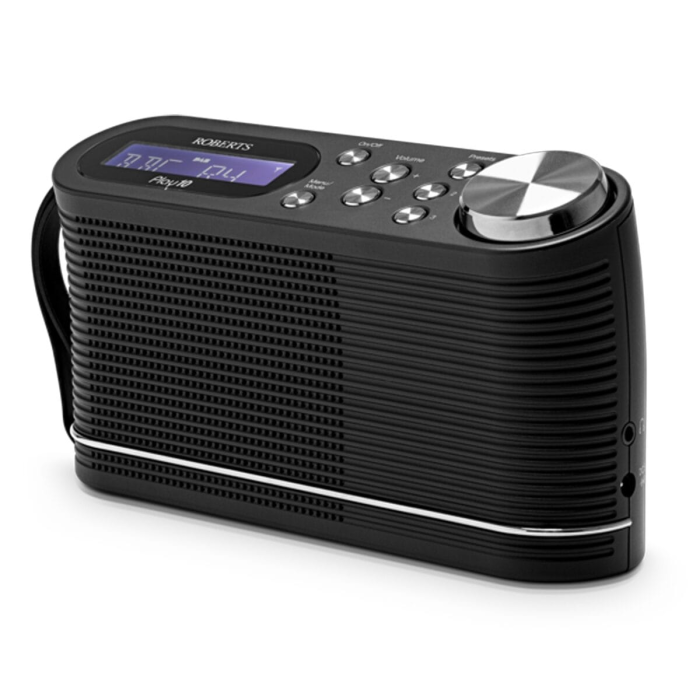 Roberts Dab+ Fm Radio Black | PLAY10 Keans Claremorris