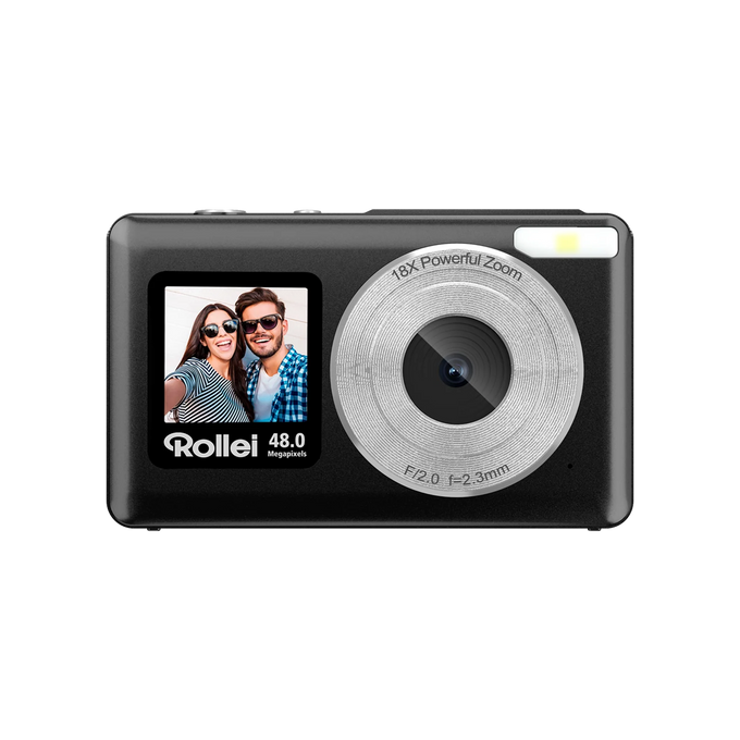 Rollei Compactline Digital Camera 48MP 4K – Black | 12096 Keans Claremorris