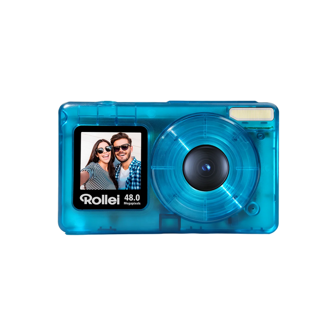 Rollei Compactline Digital Camera 48MP 4K – Blue Clear | 12098 Keans Claremorris