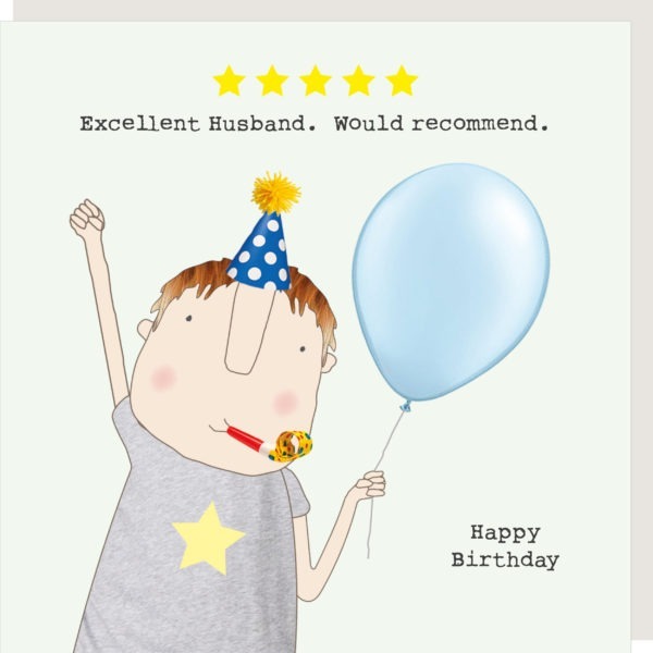 Rosie Made A Thing Five Star Husband Birthday Card Keans Claremorris