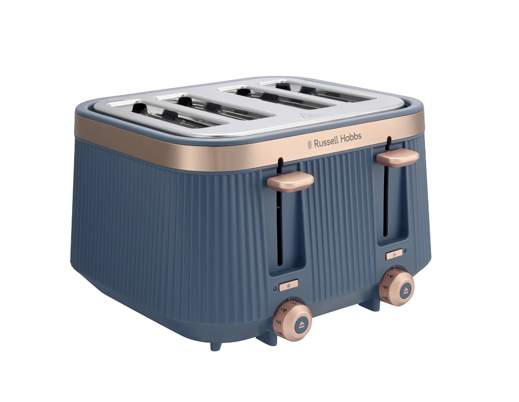 Russell Hobbs Bronte Navy Toaster 4 Slice | 26772 Keans Claremorris