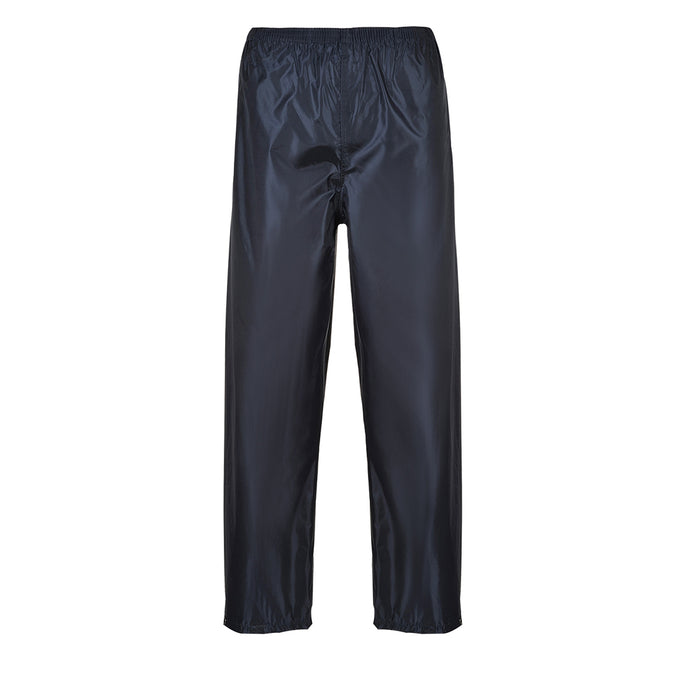 Portwest Nylon Rain Trousers Navy - Image 1