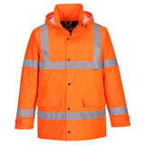 Hi-Vis Winter Traffic Jacket - Orange
