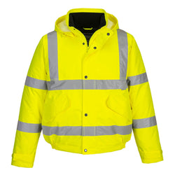 Hi-VIS Bomber Jacket Yellow