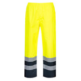 Portwest Hi-VIS 2-tone Traffic Trousers - Yellow