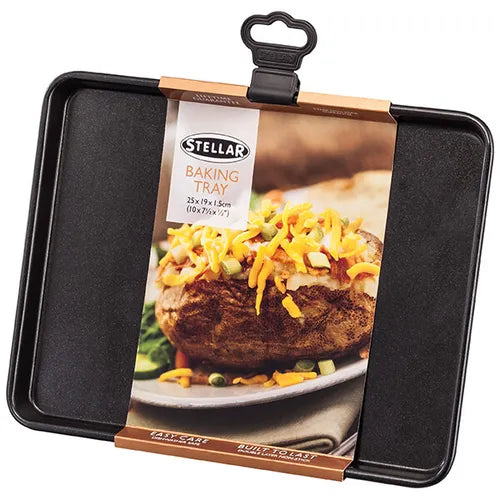 Stellar Bakeware Baking Tray 25x19x2cm non stick - Image 2