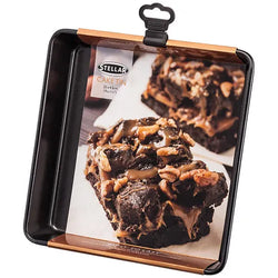 Stellar Bakeware Square Cake Tin Springform 9''23cm non stick