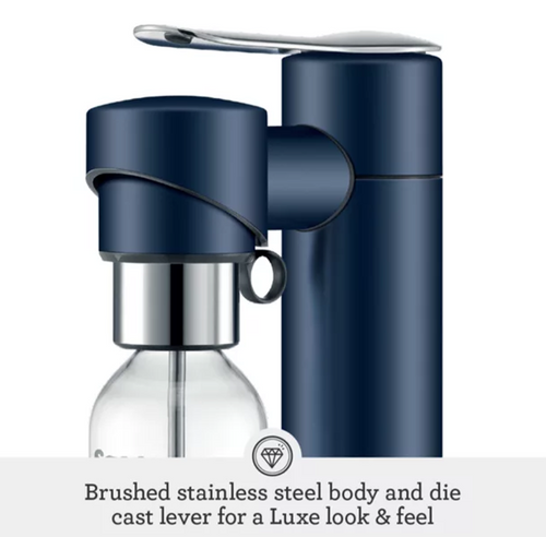 Sage InFizz Carbonators in Damson Blue – sleek soda maker accessory, available at Keans Claremorris.