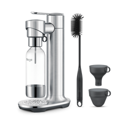 Sage InFizz Carbonator Stainless Steel soda maker, sleek design, durable build - available at Keans Claremorris