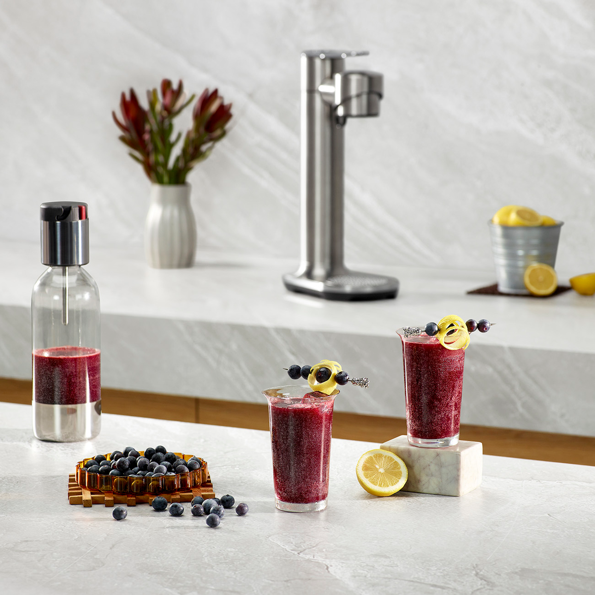 Sage InFizz Carbonator Stainless Steel bottle for sparkling water - Keans Claremorris