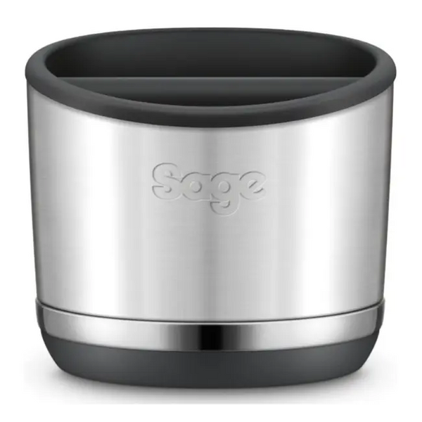 Sage The Knock Box 10 Brushed espresso puck disposal with removable knock bar, anti-slip base, compact design - Keans