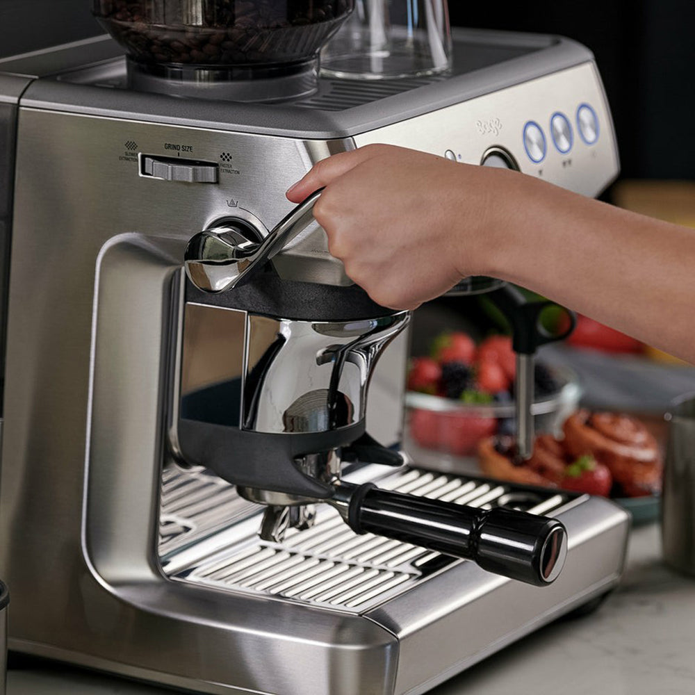 Sage The Barista Express Impress Black Bean to Cup Coffee Machine SES876BTR4GUK1 at Keans Claremorris